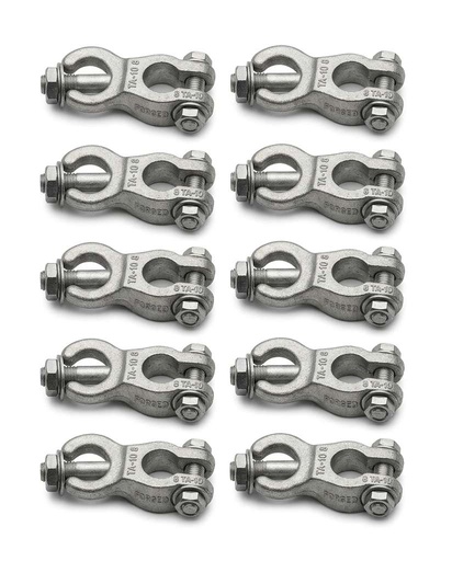 10   Terminal reforzado perno forjado 1 perno 8 TA-10 Zapatito IA texto 1