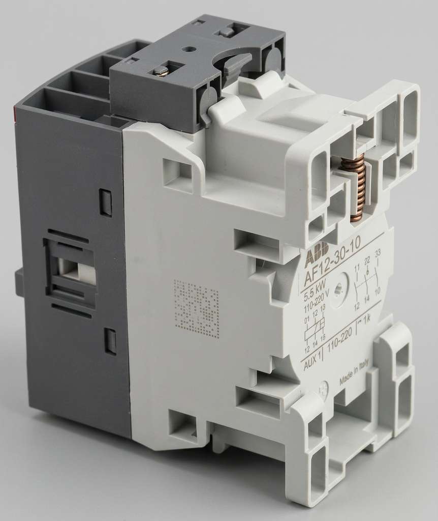 Contactor de potencia 5.5 KW AF12-30-10/ 100-250 V ABB Italia