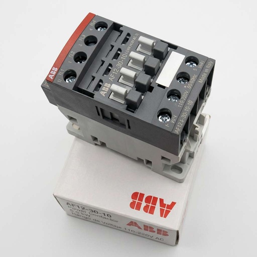 Contactor de potencia 5.5 KW AF12-30-10/ 110-220 V ABB Italia IA 2