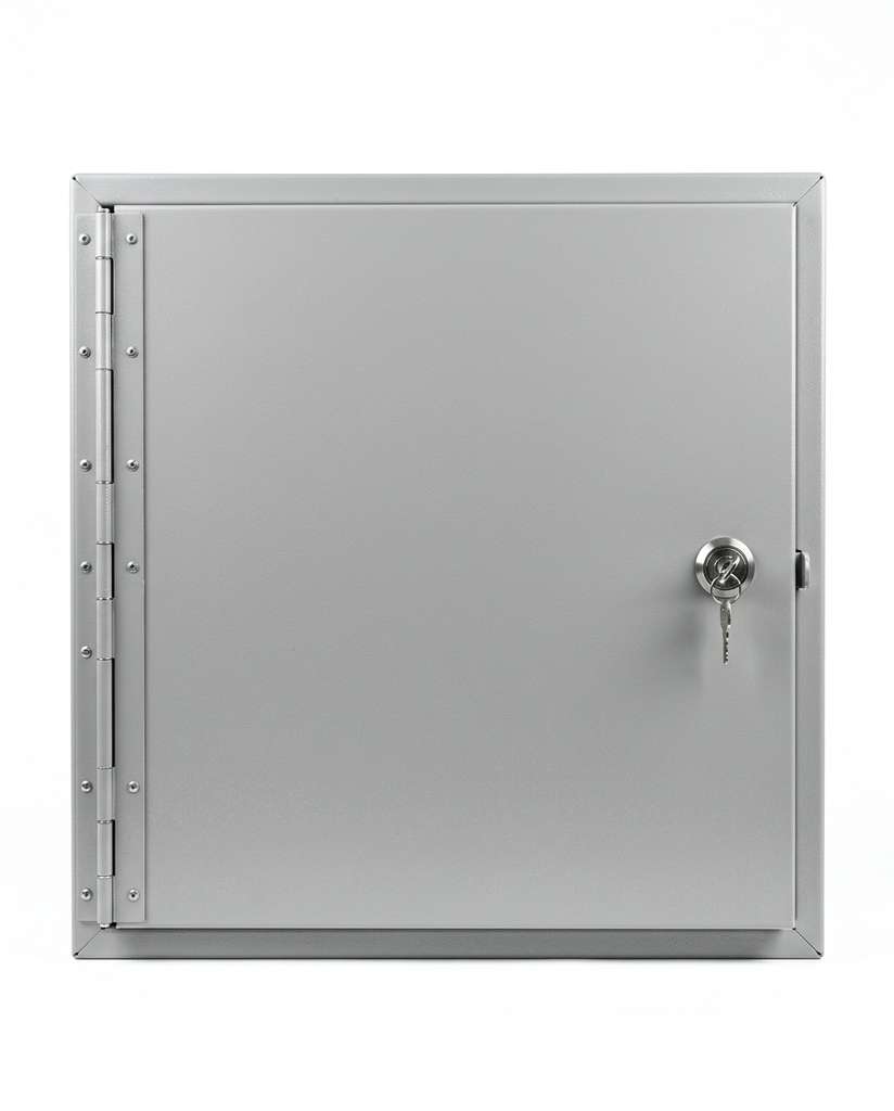Caja metalica industrial  60 x 60 x 25 cm 1mm