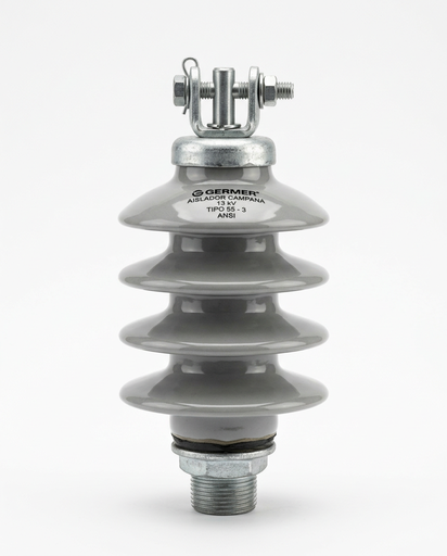 Aislador campana 13 Kv.    tipo 55 - 3 ANSI Marca GERMER